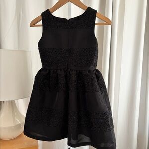 Pippa & Julie Black Sparkle Kids Dress